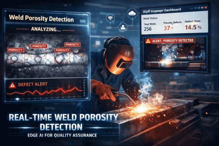 Real time Weld Porosity Detection using Edge AI